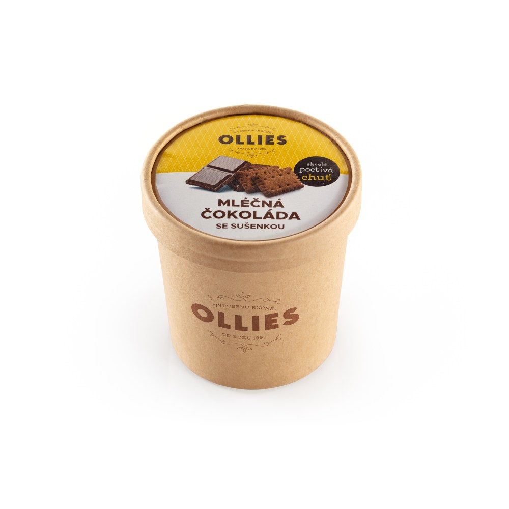 Zmrzlina Mléčná čokoláda Ollies